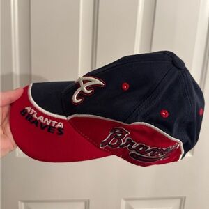 Braves Fan Favorite Navy and Red baseball cap